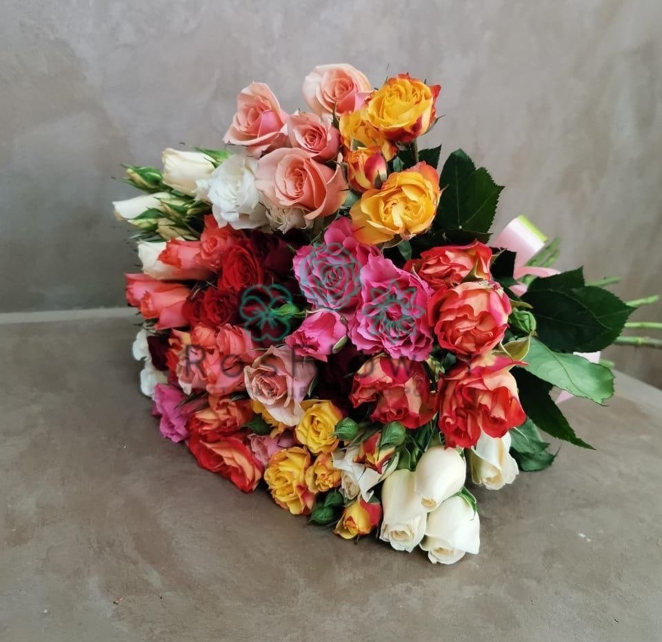 Букет цветов из: Розы в Долгое Ледово