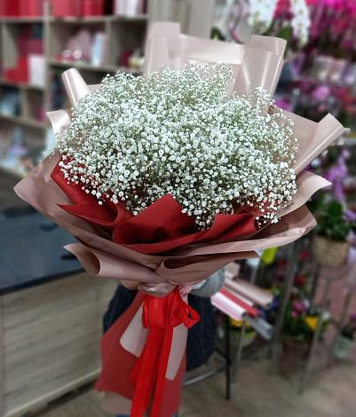 Букет цветов из: Гипсофила в Долгое Ледово