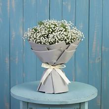 Букет цветов из:  Гипсофила в Долгое Ледово