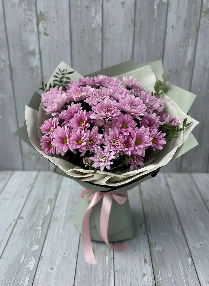 Букет цветов из: Хризантемы в Долгое Ледово