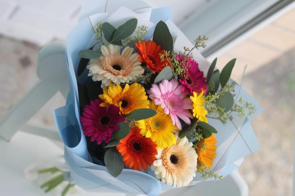 Букет цветов из: Герберы в Долгое Ледово