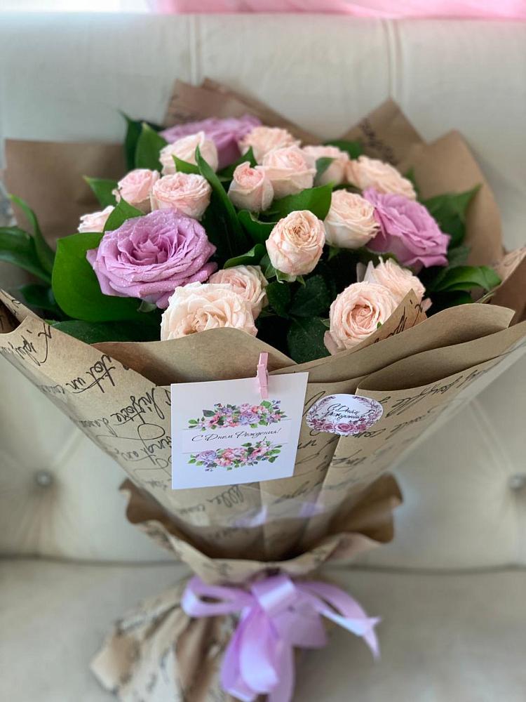 Букет цветов из: Розы в Долгое Ледово