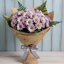 Букет цветов из:  Хризантемы в Долгое Ледово