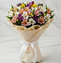 Букет цветов из:  Альстромерии #REPLACE_PRED# Долгое Ледово