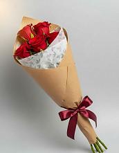 Букет цветов из:  Розы в Долгое Ледово