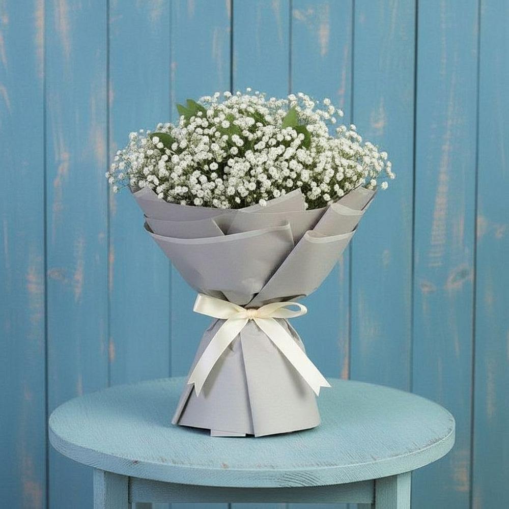 Букет цветов из: Гипсофила в Долгое Ледово