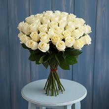 Букет 51 Белая роза Эдлесс Лав #REPLACE_PRED# Долгое Ледово