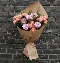 Букет цветов из:  Розы в Долгое Ледово