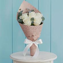 Букет цветов из:  Розы в Долгое Ледово