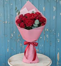 Букет цветов из:  Розы в Долгое Ледово