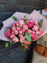 Букет цветов из:  Розы в Долгое Ледово