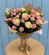 Букет цветов из:  Розы в Долгое Ледово