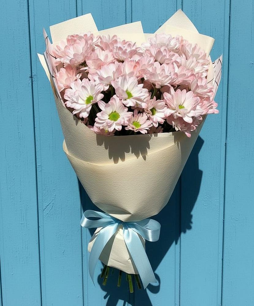 Букет цветов из: Хризантемы в Долгое Ледово