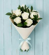 Букет цветов из:  Розы в Долгое Ледово