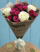 Букет цветов из:  Розы #REPLACE_PRED# Долгое Ледово