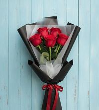 Букет цветов из:  Розы в Долгое Ледово