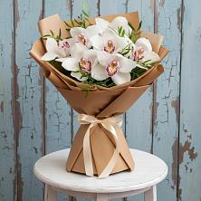 Букет цветов из:  Орхидеи и Розы в Долгое Ледово