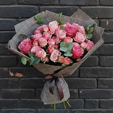 Букет цветов из:  Розы в Долгое Ледово